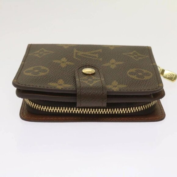 LOUIS VUITTON Monogram Compact Zip Wallet M61667 LV Auth am5633M - Picture 4 of 16